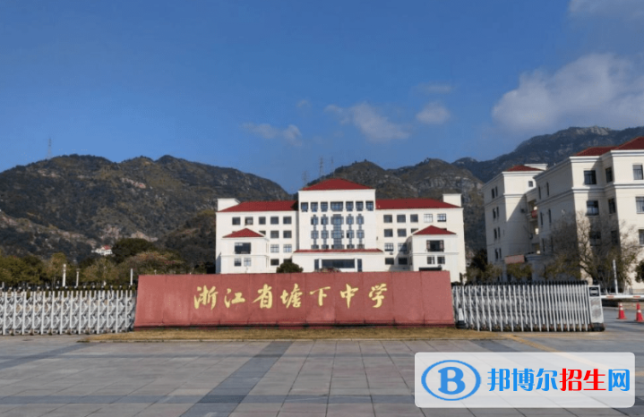 瑞安市塘下中学2022录取分数线（2023参考）