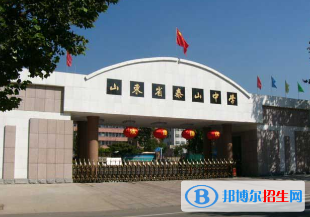 泰安市泰山中学2022录取分数线（2023参考）