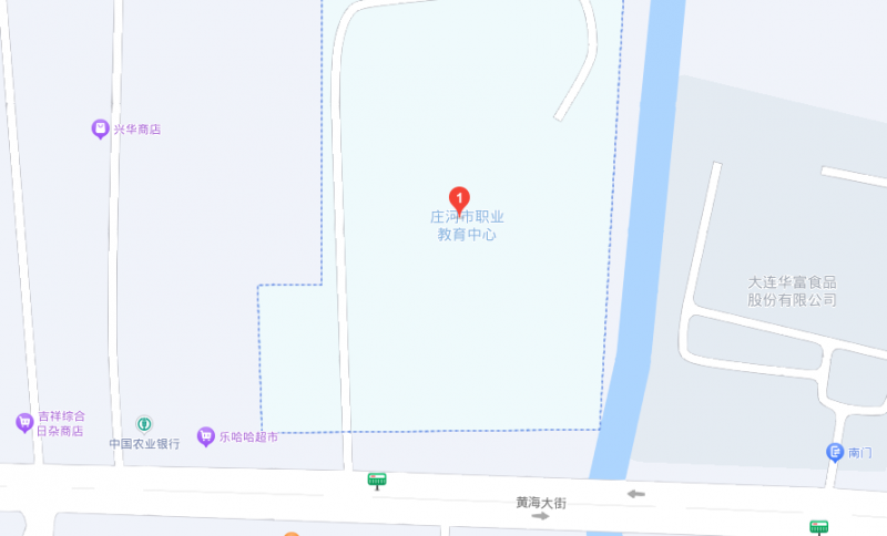 庄河市职业教育中心地址，乘车路线