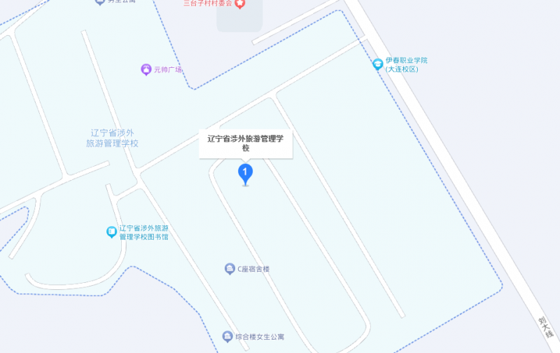 辽宁省涉外旅游管理学校地址，乘车路线