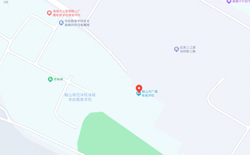 鞍山市广播电视学校地址，乘车路线