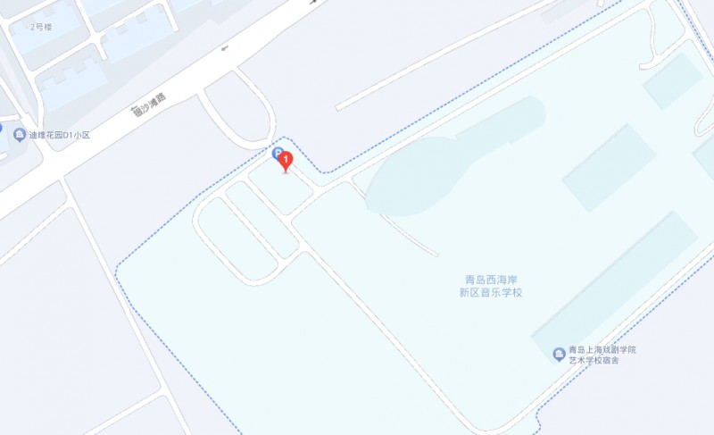 青岛西海岸新区音乐学校地址，乘车路线