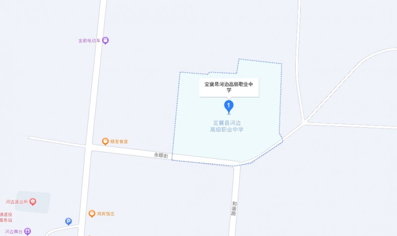 定襄县河边职业中学地址，乘车路线
