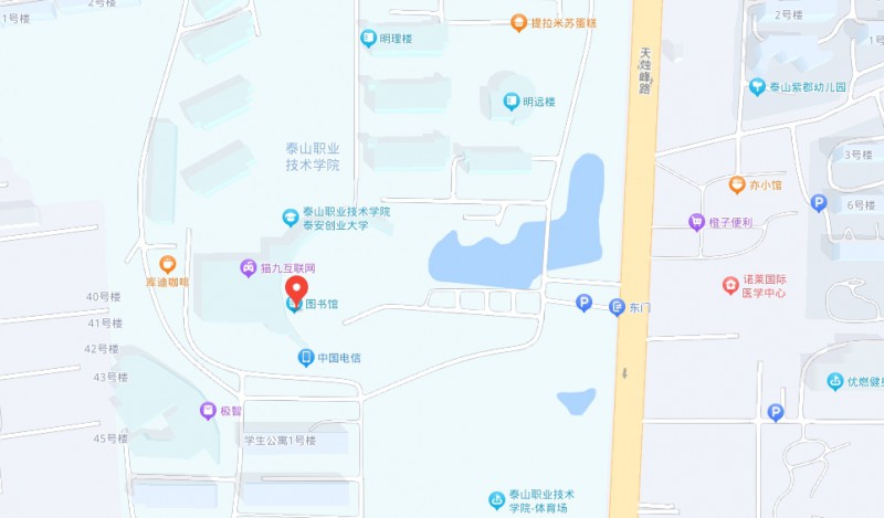 泰安市第一职业中等专业学校地址，乘车路线