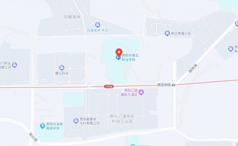 贵阳市乌当区中等职业学校地址，乘车路线