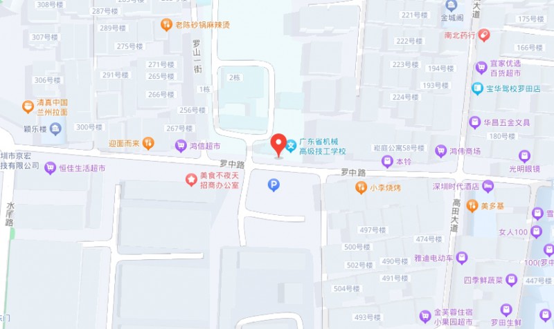 深圳市中特技工学校地址，乘车路线