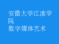数字媒体艺术