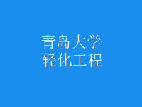 轻化工程
