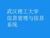 信息管理与信息系统