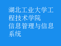 信息管理与信息系统