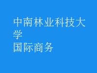 国际商务