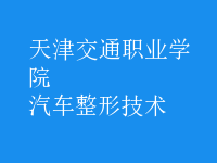 汽车整形技术
