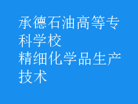 精细化学品生产技术