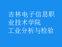 工业分析与检验