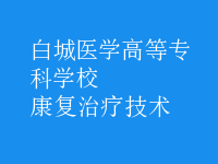 康复治疗技术