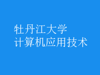 计算机应用技术