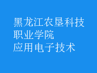 应用电子技术