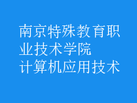 计算机应用技术
