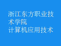 计算机应用技术