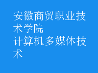计算机多媒体技术