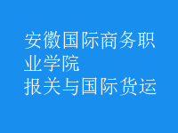 报关与国际货运