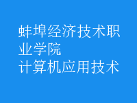 计算机应用技术