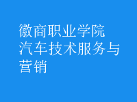汽车技术服务与营销