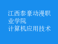 计算机应用技术