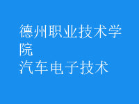 汽车电子技术