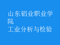工业分析与检验