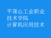 计算机应用技术
