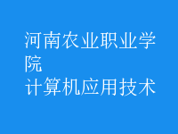 计算机应用技术