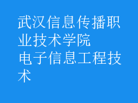 电子信息工程技术