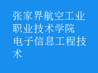电子信息工程技术