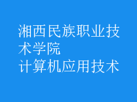 计算机应用技术