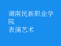 表演艺术