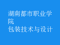 包装技术与设计