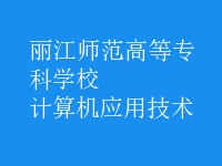 计算机应用技术