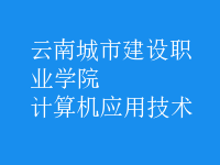 计算机应用技术