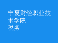 税务
