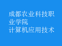 计算机应用技术