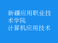 计算机应用技术