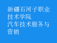 汽车技术服务与营销
