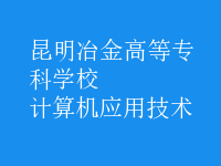 计算机应用技术