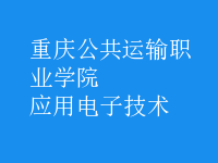 应用电子技术