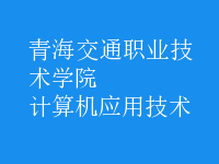 计算机应用技术