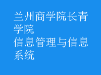信息管理与信息系统