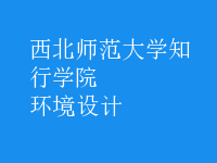 环境设计