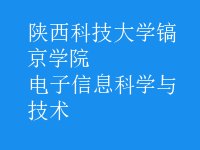 电子信息科学与技术