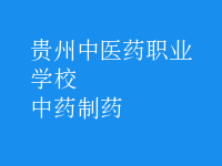 中药制药
